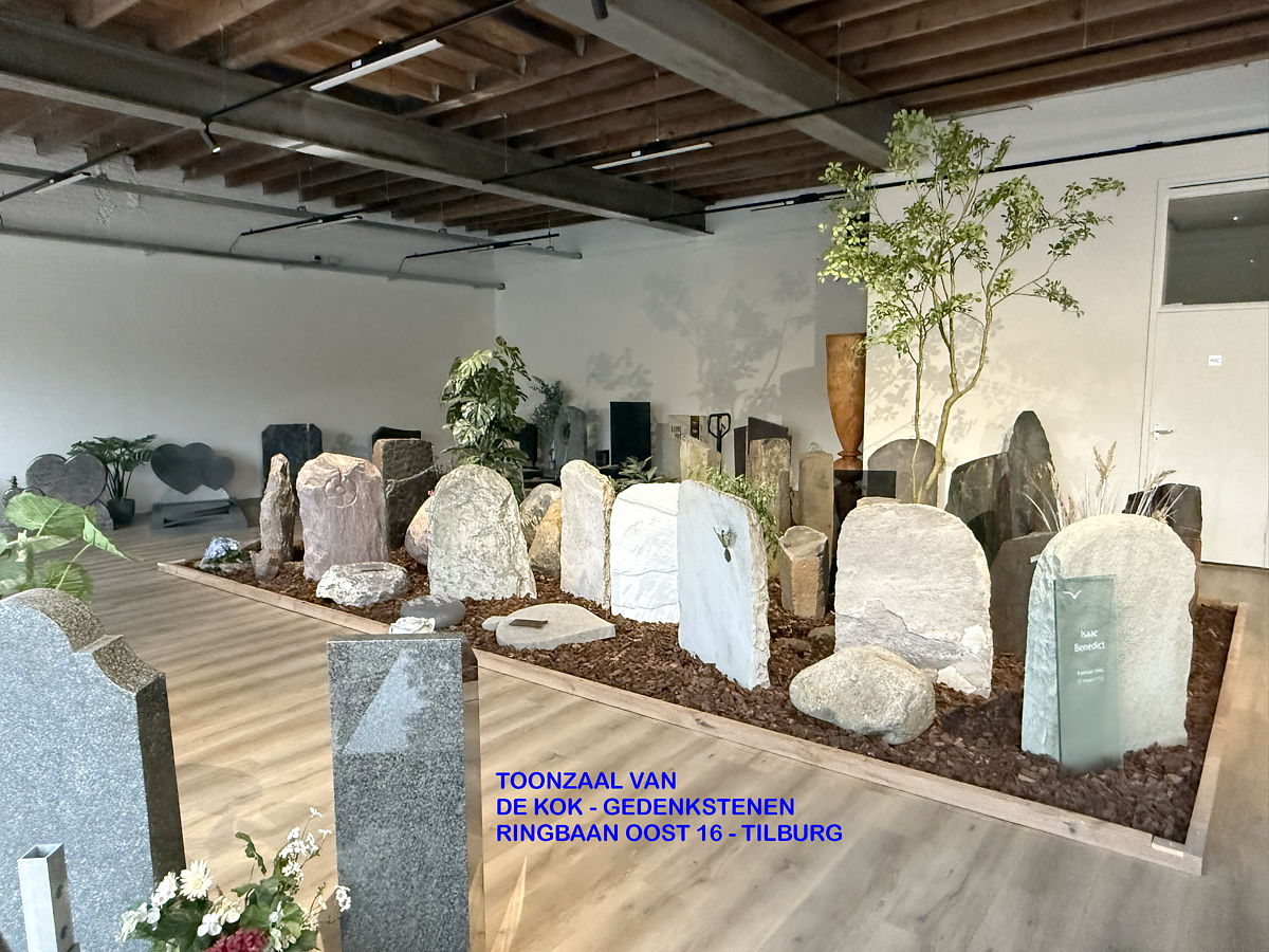 Toonzaal van de_Kok_grafmonumenten Tilburg